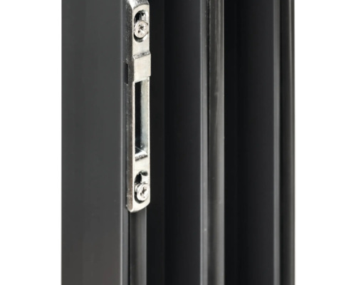 Detailansicht eines Fensters mit Fensterriegel