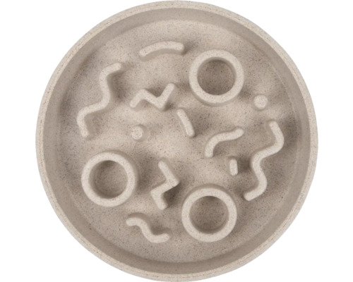 Gamelle pour chien avec motif labyrinthe pour ralentir l''alimentation