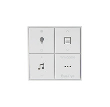 Interrupteur avec commandes d''éclairage, de garage, de musique et de scène