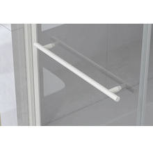 Detailansicht einer Duschkabine mit Griff