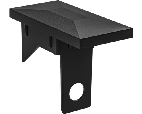 Capuchon de poteau de clôture en plastique