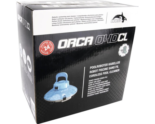 Verpackung eines kabellosen Poolreinigungsroboters