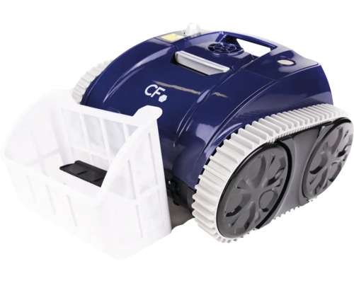 Nettoyeur de piscine automatique avec roues et panier filtrant