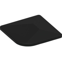 Tablette d''angle noire