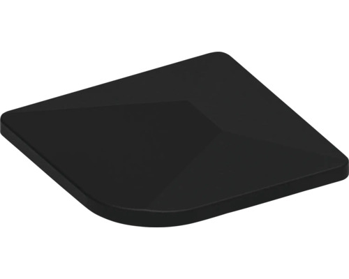 Tablette d''angle noire
