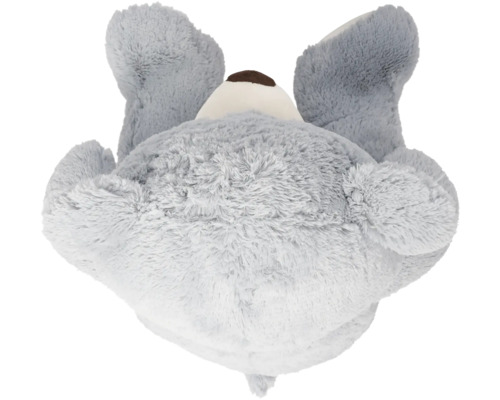 Vue arrière d''une peluche koala grise