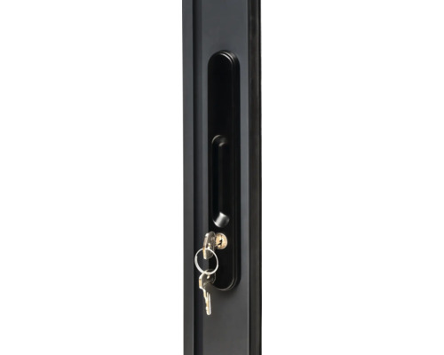Serrure de porte avec clé