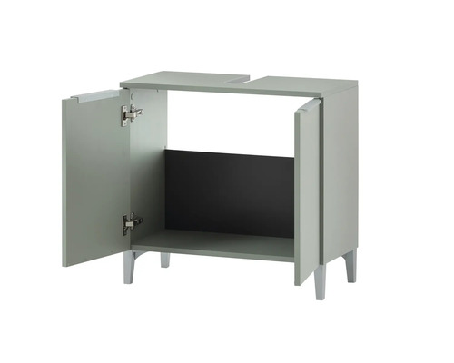 Waschtischunterschrank mit zwei offenen Türen