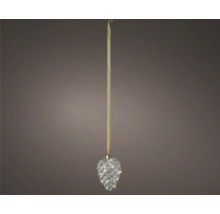 Suspension décorative en forme de pomme de pin avec éclairage