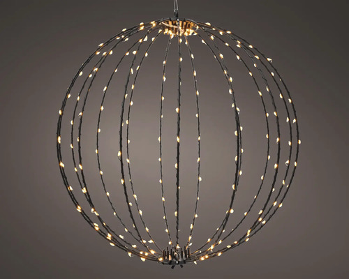 Dekorative Lichtkugel mit warmweißen Leuchtdioden