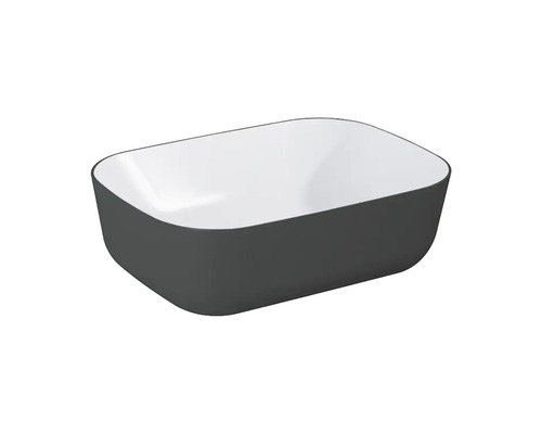 Baignoire rectangulaire avec coins arrondis