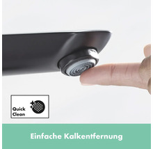 Armatur mit Quick Clean Funktion zur einfachen Kalkentfernung