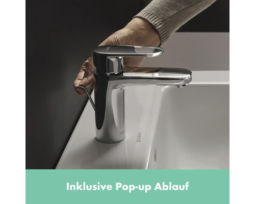 Robinet de lavabo avec tirette pour bonde de vidange