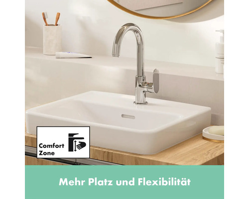 Waschbecken mit Armatur im Badezimmer