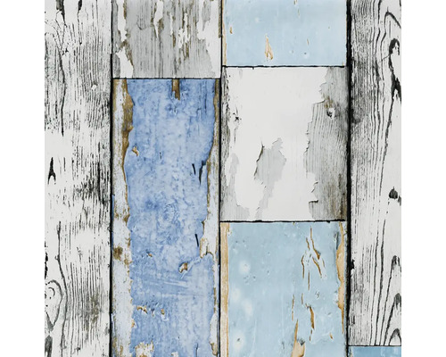 Tapete mit Holzplanken-Design