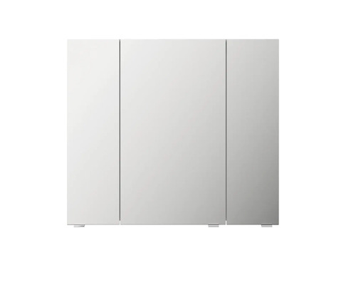 Armoire de toilette à trois portes pour la salle de bains