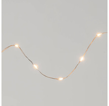 Guirlande lumineuse LED avec lumière blanc chaud
