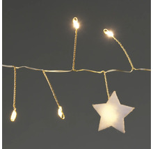 Guirlande lumineuse avec étoiles et diodes électroluminescentes