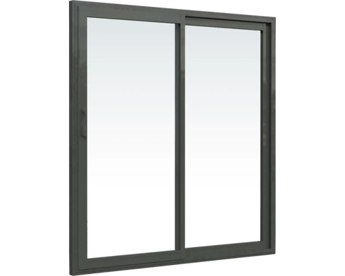 Fenêtre coulissante à deux vantaux