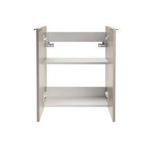 Mini meuble sous vasque FACKELMANN SBC lxhxp 52x60x24.3 cm cubanit gris