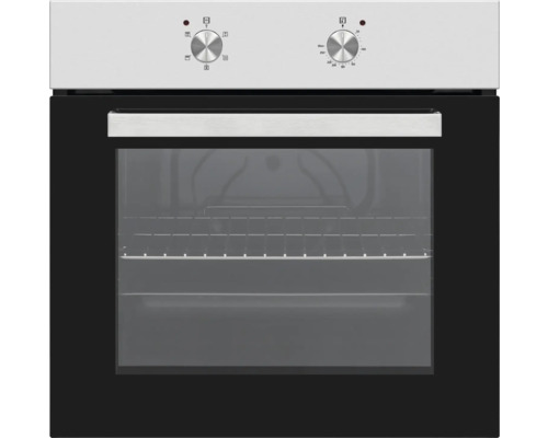 Four encastrable avec porte en verre et boutons rotatifs