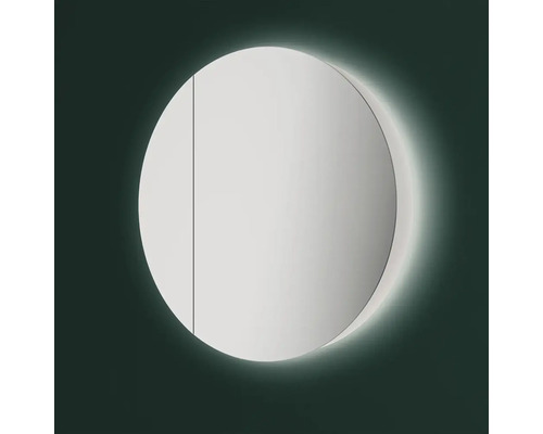 Runder Spiegelschrank mit Beleuchtung