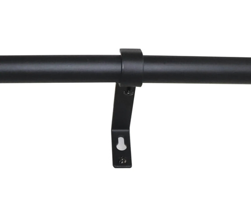 Vorhangstange mit Halterung zur Wandmontage