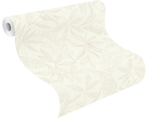 Rolle Tapete mit Blattmuster