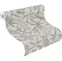 Tapetenrolle mit Pflanzenmuster