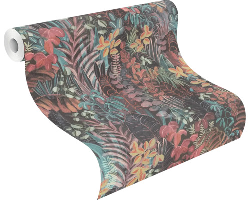 Tapetenrolle mit Pflanzenmuster