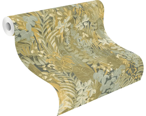 Tapetenrolle mit Pflanzenmuster