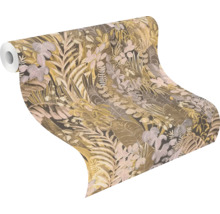 Tapetenrolle mit Blätterdesign