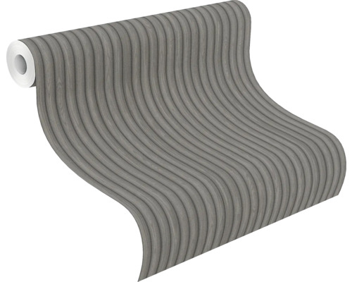 Rouleau de papier peint avec structure en bois