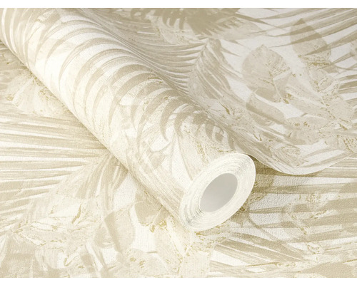 Tapetenrolle mit Blattmuster