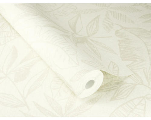 Rolle Papiertapete mit Blättermuster