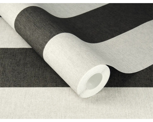 Tapetenrolle mit Streifenmuster