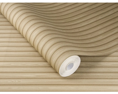 Tapetenrolle mit Holzplankenmuster