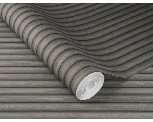 Papier peint aspect lambris en bois