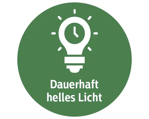 Dauerhaft helles Licht Symbol