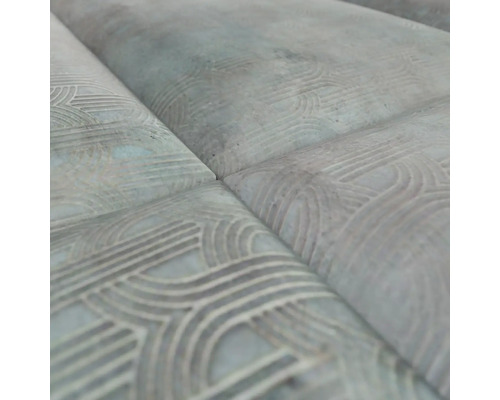 Keramikfliesen mit Muster im Detail