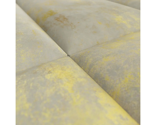 Gros plan de panneaux muraux texturés