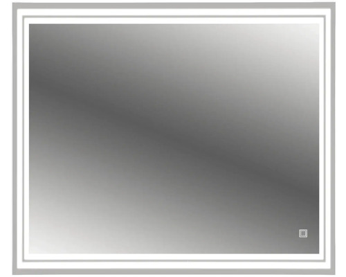 Rechteckiger Spiegel mit LED-Beleuchtung