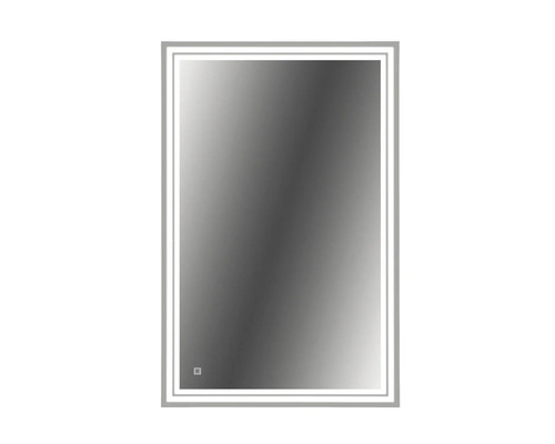 Miroir de salle de bain LED Cordia Double Line LxHxP 80x65x3 cm