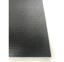 Gros plan d''un tapis de sol noir texturé
