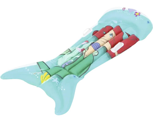 Matelas pneumatique gonflable avec motif de sirène pour enfants