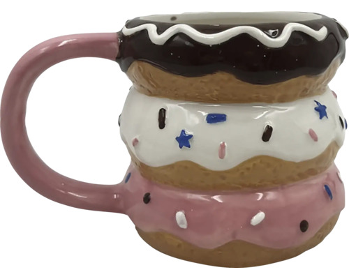 Tasse en forme de beignets empilés