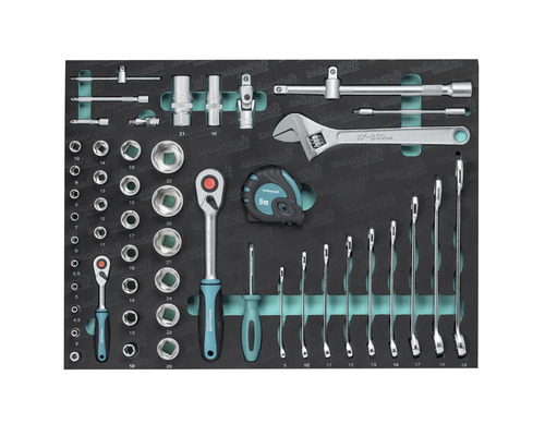 Assortiment d''outils Techno Craft dans un insert en mousse