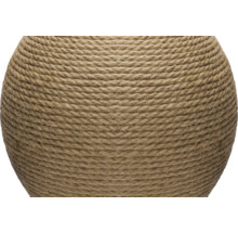 Gros plan d''une sphère enveloppée de corde