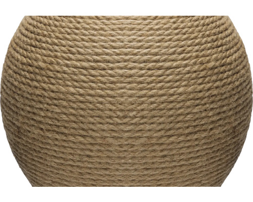 Gros plan d''une sphère enveloppée de corde