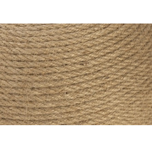 Gros plan d''une corde de sisal enroulée